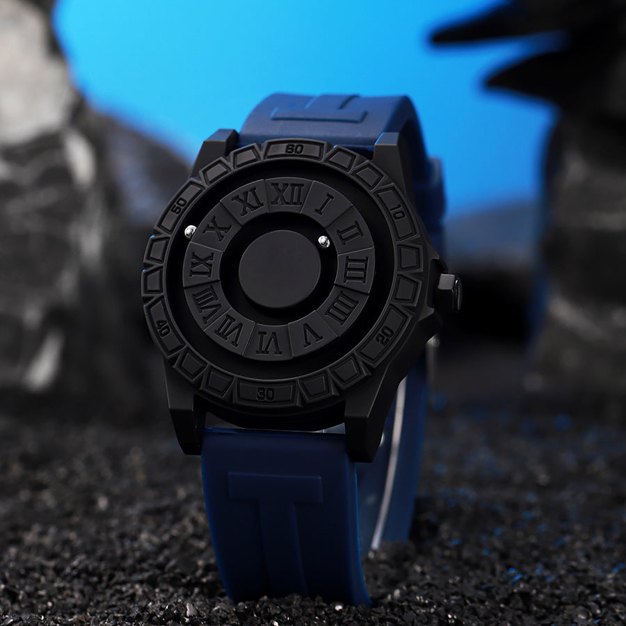 New creative tech men's watch wholesale - magnetic levitation ball, trendy personalized mirrorless quartz watch