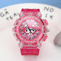 Kuromi watch pudding dog big ear dog melody jade cinnamon dog women's student digital luminous watch