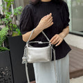 Best selling bell eel pattern lunch box bag 2025 new versatile satchel crossbody bag underarm versatile shoulder handbag