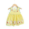 Baby dress girls' summer vest dress girls' dress summer baby dress western style princess dress suspender skirt