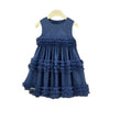 Export girl girl princess dresssummer tutu sundress new arrival girl sweet foreign style mesh fresh explosion