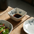 Chinoiserie creative for home ceramic tableware dish high-looking ceramic flavor dish vinegar dish dipping dish underglaze side dish