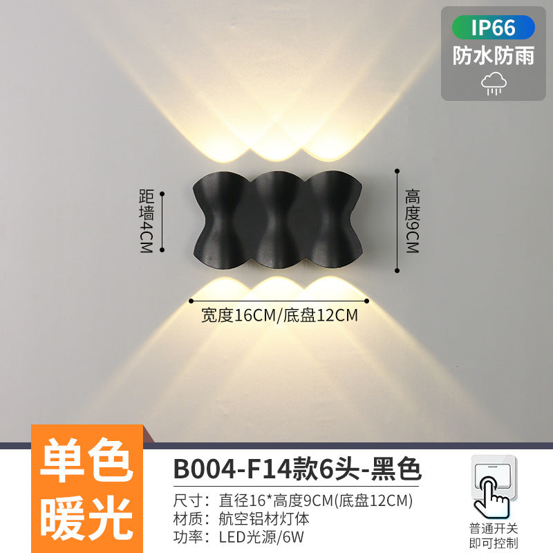 The whole network low-cost led corridor aisle entrance light new Nordic stairs balcony bedroom bedside background wall wall lamp