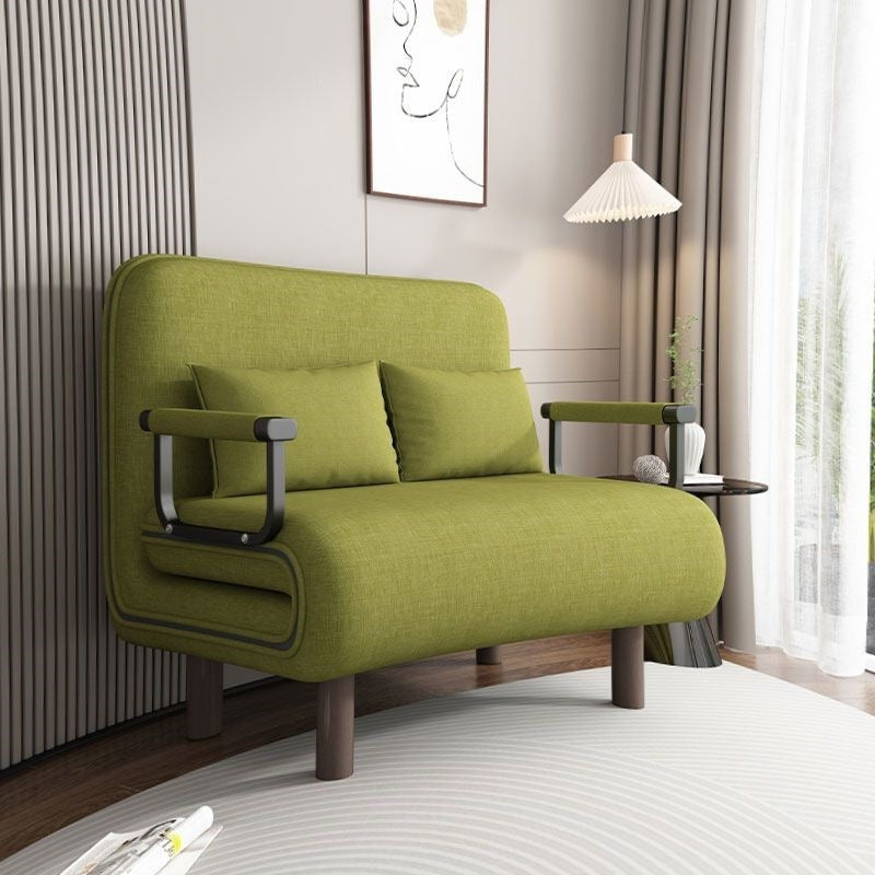 Folding sofa bed - space-saving, multi-functional bed for small apartments & balconies - convertible bed, extendable pull-out sofa bed with metal frame for living rooms