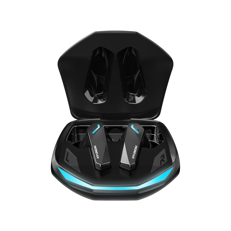 Hyundai gm2pro true wireless bluetooth earbuds - tws gaming earphones with low latency and noise cancellation