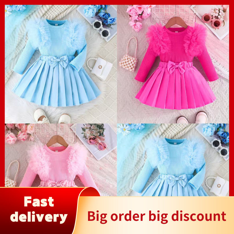 Children's clothing autumn and winter new fashion girls long