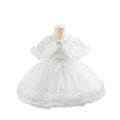 Kids dress princess dress western style girl mesh puffy piano performance dress baby dress kid dress