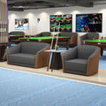 Billiard hall sofa viewing chair new arrival billiard rest area special viewing chair viewing table billiard room