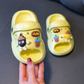 new eva slippers - summer cartoon cute non-slip indoor bath thick-soled slippers - baby sandals