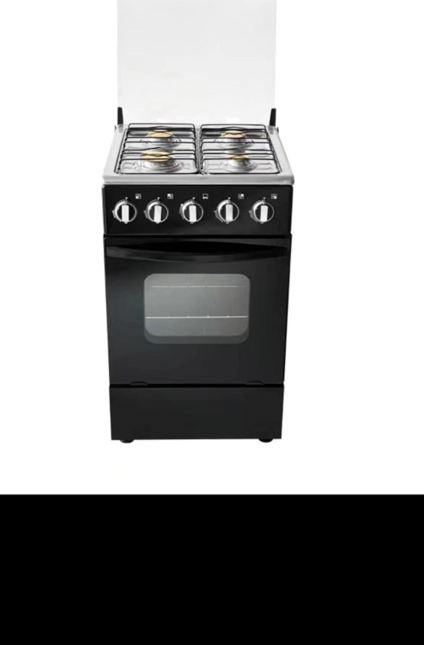 Four 4 gas head eye burner gas stove with oven upright one-piece european standard spot 1 piece for sale