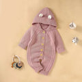 Baby knitting onesie fall and winternewborn baby boy and girl sweater cute heattech romper 016