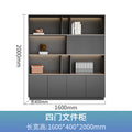 Office background cabinet bookcase boss file cabinet wall floor cabinet wooden information cabinet storage cabinet