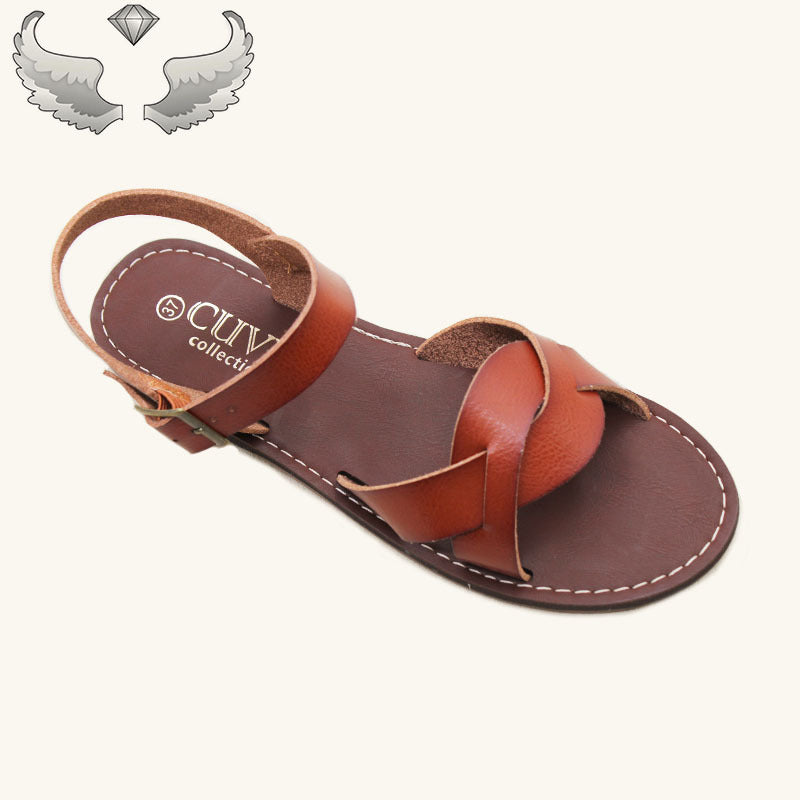 Wholesale Direct Roman Sandals Women's Shoes Summer Flat Versatile One-Word Sandals Solid Color Beach Sandals Sandals