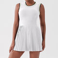 outdoor sports one-piece tennis skirt golf anti-exposure yoga breathable bottom yoga dress for women