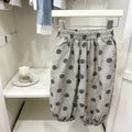 [summer clothing big sale free shipping] girls polka dot cotton and linen suit  summer new fashion little girls style two
