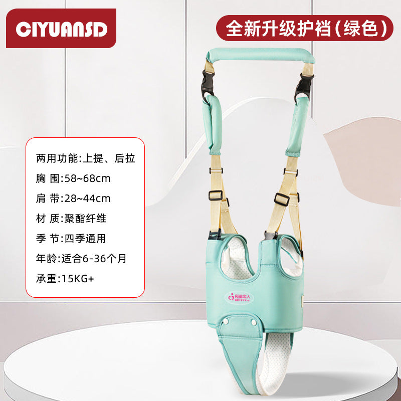 Baby toddler harness - multifunctional breathable walking belt for infants and toddlers - anti-lost leash with waist support, anti-fall, anti-choke, and traction rope
