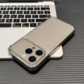 Four-corner anti-fall corning shell is suitable for iphone 16 frosted transparent mobile phone case that instantly turns into apple 17promax soft case