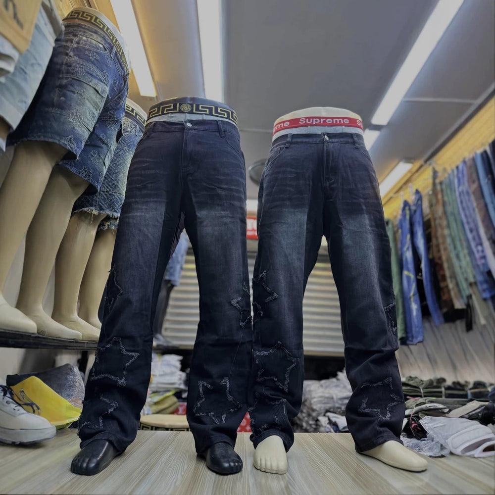 Men's jeans availablemenjeansloosestraight-legloose pantsworkwear pants wholesalecargo