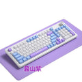Viewsonic kb127 wireless bluetooth tri-mode keyboard - mechanical feel, backlit, color-matching knob, for laptop and office use