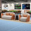 New casual billiards sofa chair billiards hall special ball watching chair double casual negotiation table and chair combination