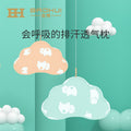 Baby pillow towel summer newborn pillow flat pillow towel breathable sweat-absorbent baby anti-colic cloud pillow pad