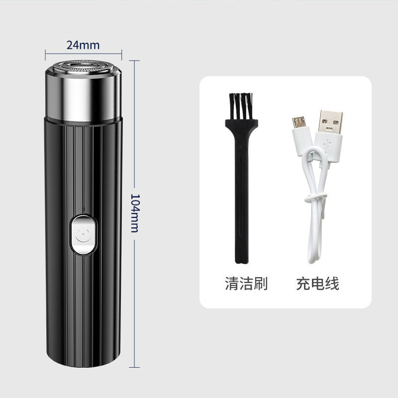 New reciprocating electric shaver - travel-friendly, compact, portable mini razor - electric, washable, home beard trimmer