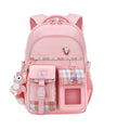 New lightweight school backpack for elementary school students - perfect for girls in grades 1-6. designed for children's spinal protection and reduced burden