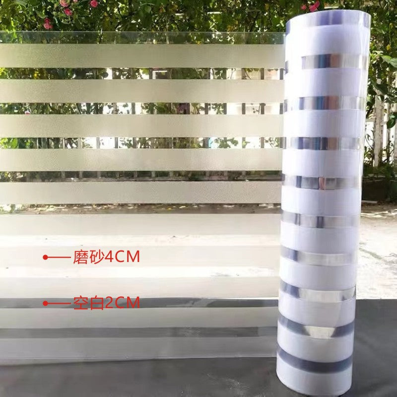 Cross-border  plastic seal small roll static glue-free glass film bathroom window anti-privacy thermal insulation matte sticker