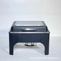 Black square dining stove 6l