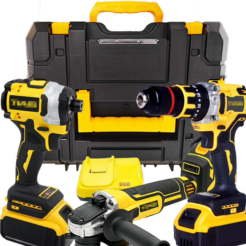 Brushless electric drill Angle grinder screwdriver Electric wrench Lithium electric drill Impact drill Power tool set Tool set