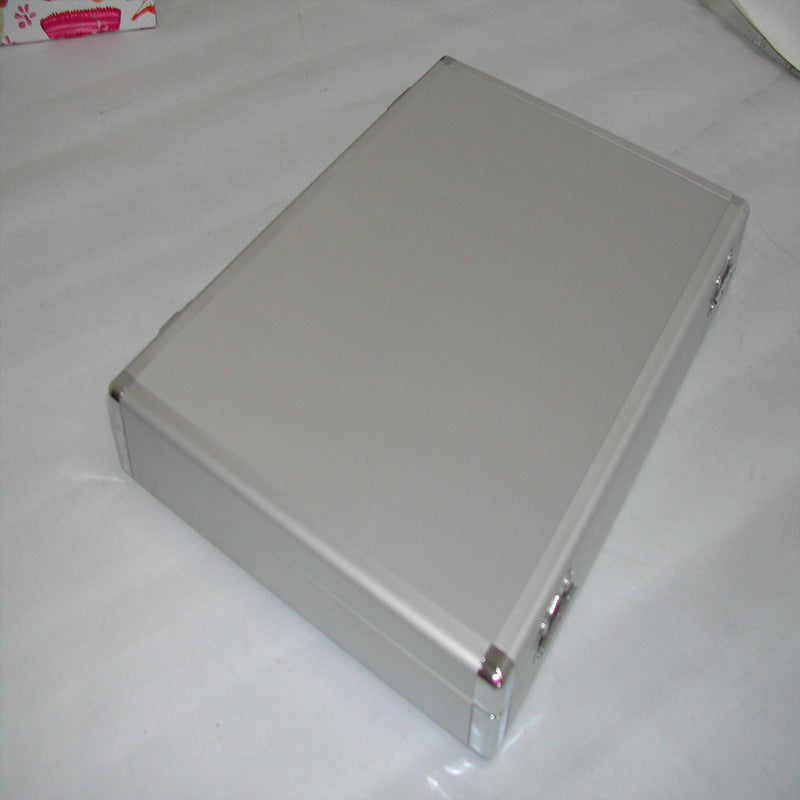 Customized precision instrument storage aluminum box, aluminum alloy box for sample display EVA shockproof aluminum alloy air box