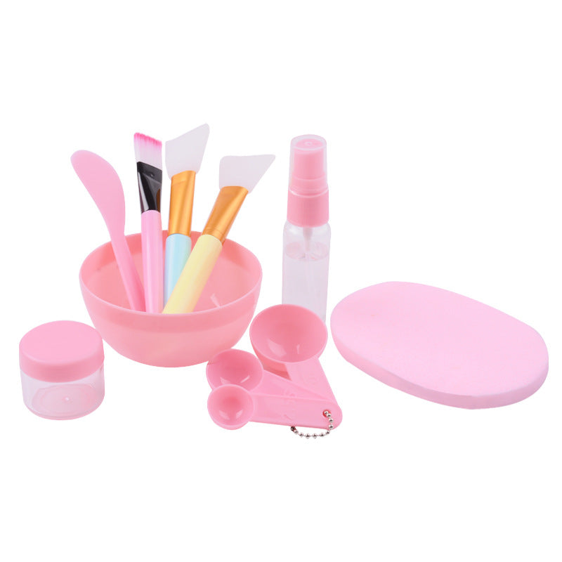 Directly from the manufacturer, mask bowl set 11-piece DIY full set of homemade beauty tools with silicone mask spoon spray bottle