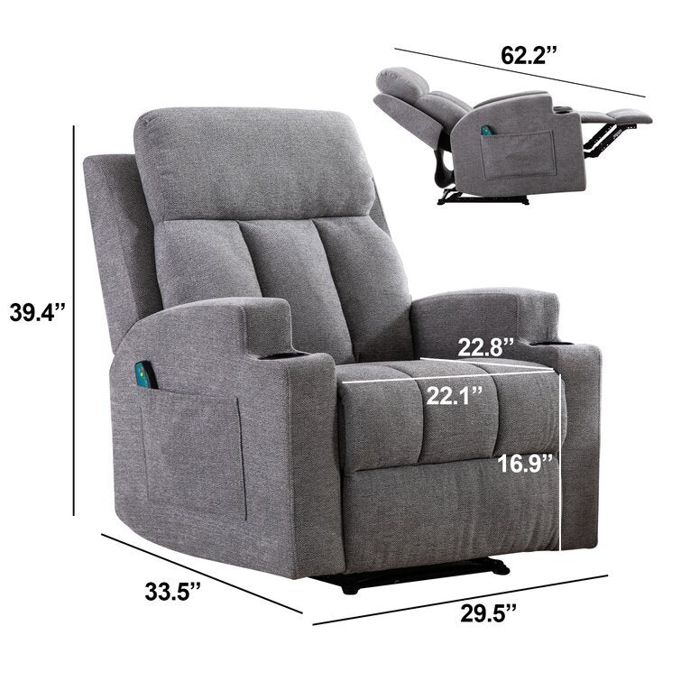 Multifunctional personalized first-class space capsule single zero-reclining wall lazy fabric sofa manicure massage electric sitting and lying