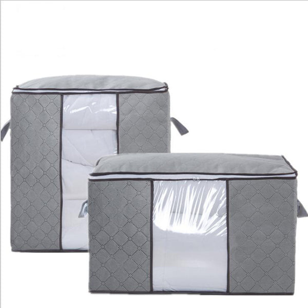 Home non-woven fabric, quilt storage bag, clothes finishing bag, moving packing bag, storage bag, clothing dust bag wholesale