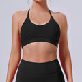 Jinke eco-friendly biodegradable fabric outdoor sports set - women's high-waisted tummy control slimming yoga outfit