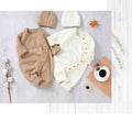 Baby knitting onesie fall and winternewborn baby boy and girl sweater cute heattech romper 016