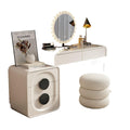 All solid wood new arrival rock slab dressing table bedroom dressing table chest bedside table all-in-one dressing table