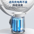Remote control usb rechargeable air circulation fan convection voice electric fan shaking head floor fan for home dormitory portable