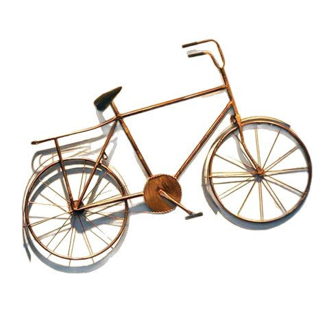 Loft industrial style wall decorations indoor wall bar creative iron bicycle soft decoration pendant
