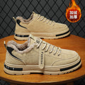 Men's work shoes 2025 winter: anti-slip, waterproof, martin boots for work, spring/autumn casual workwear, hiking shoes