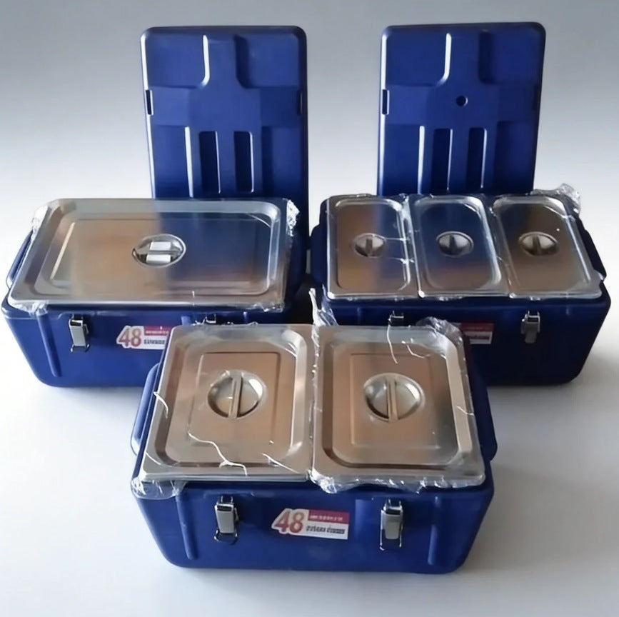 Factory price direct sales jinshuo suit3pcs 3pcs 5pcsinsulated bucket insulated tableware food warmer set