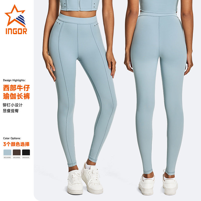 High-waisted, butt-lifting yoga pants for women, designed for a slimming and figure-flattering fit. perfect for fitness, running, training, and other athletic activities. quick-drying, just like lululemon