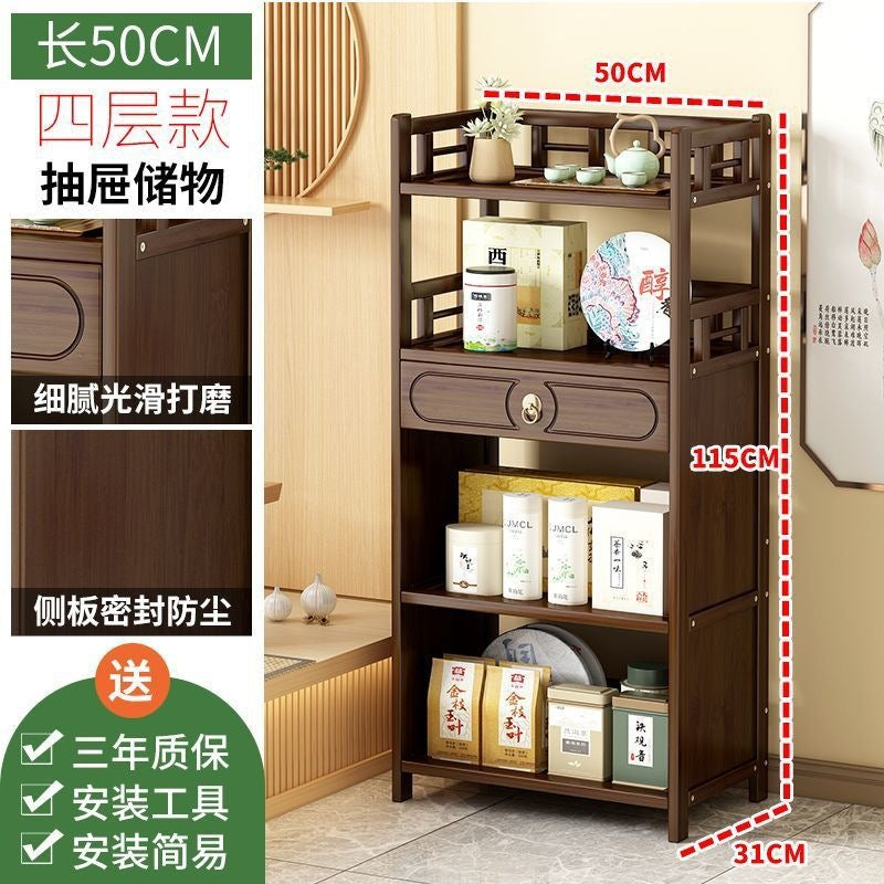 New tea cabinet bogu rack office tea cabinet storage rack for home tea cabinet tea table cabinet storage cabinet