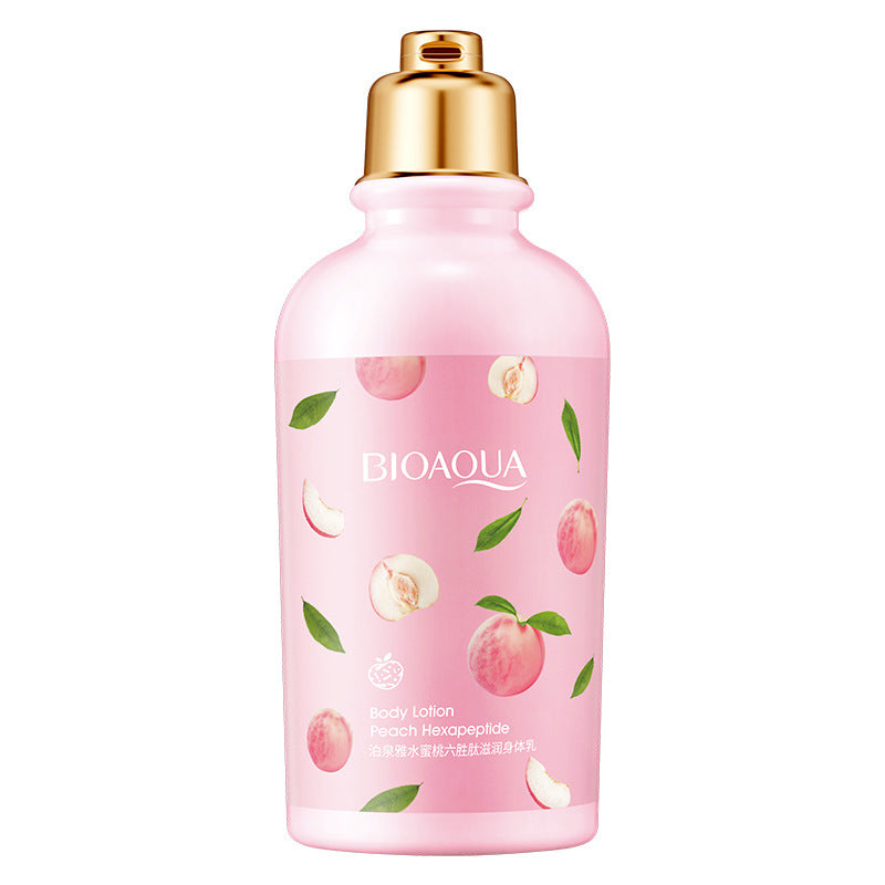Boquanya Peach Lactic Acid Bacteria Body Lotion Hydrating Moisturizing Smooth Delicate Enhancing Skin Color Body Care