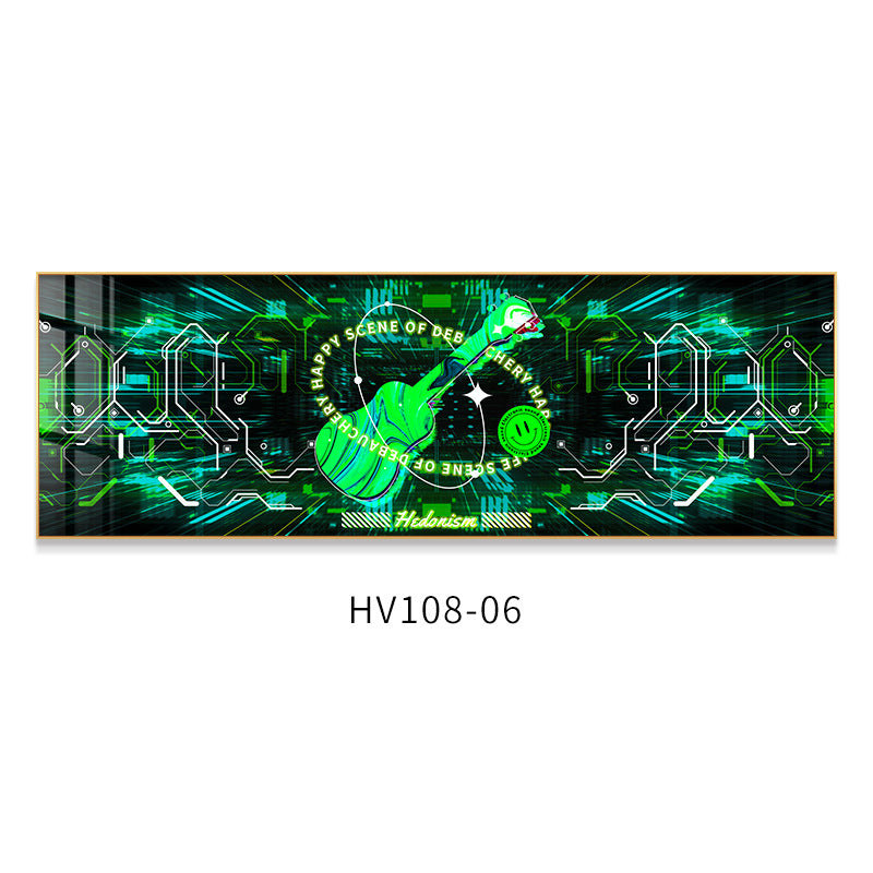 KTV box decoration painting hanging painting club room bar nightclub LED with light luminous lighting background wall mural