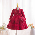 Export ready-made wholesale skirt three-piece wedding dress kids dress princess dress girl flower girl dress girl dress