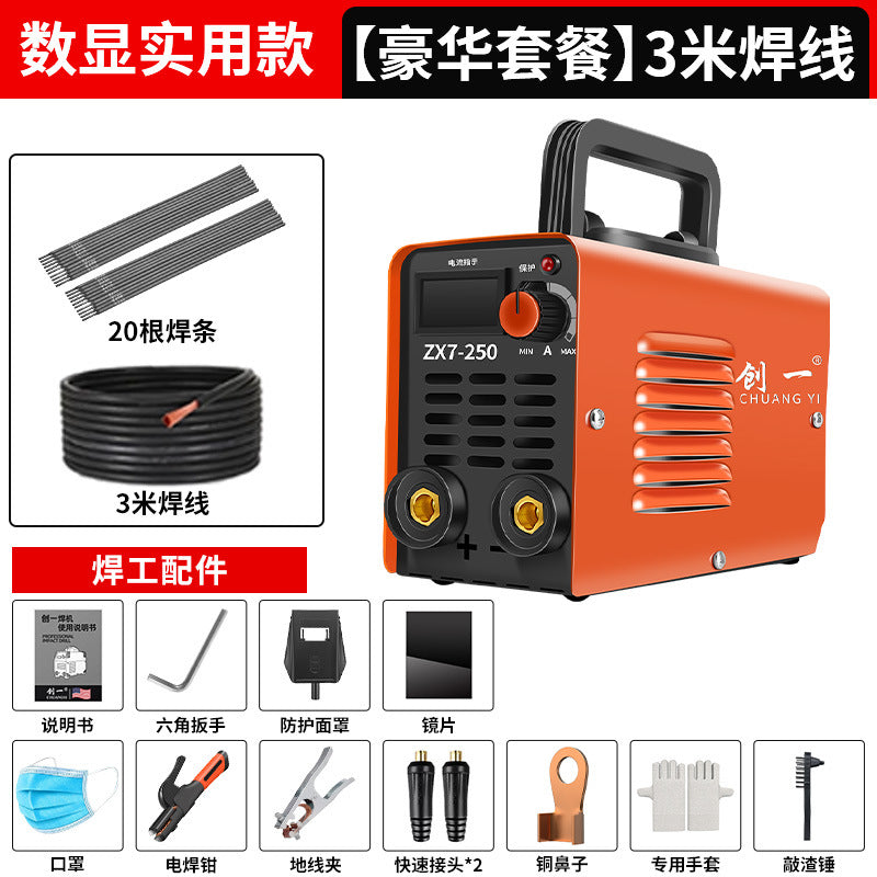 Chuangyi industrial grade welding machine 380v high power 220v for home dual voltage intelligent special stainless steel welding king