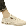 Winter men's breathable 2025 new versatile sports white sneakers men's casual leather shoes slip-on trendy footwear