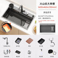 New arrival slag sink large single slot thickenedsus304 stainless steel for home kitchen sink wash basin hand wash dish sink