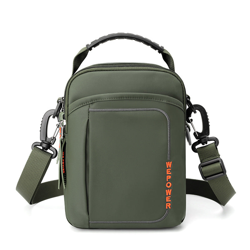 New men's shoulder bag outdoor messenger bag multi-functional dual-purpose wear belt bag travel bag mobile phone fanny pack